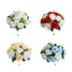 thumbnail image 3 of Ramo de flores falsas Wosthever Decoración del hogar Color blanco, 3 of 6