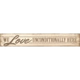 thumbnail image 2 of Rader, Lauren 18x6 Gold Ornate Wood Framed with Double Matting Museum Art Print Titled - Love Unconditionally, 2 of 4