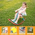 thumbnail image 4 of Kids Indoor Single Rocking Seesaw, Safety-Stable Wide Base Rocker for Ages 3 4 5 6, Supports , Coordination & Motor Skill Development, 4 of 6