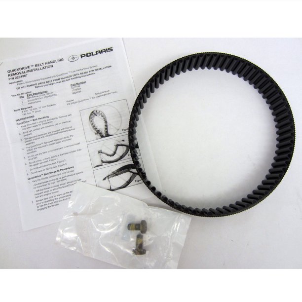 Polaris New OEM Snowmobile Quick Drive Belt Kit 2204967 PRO RMK 600 800