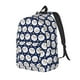 thumbnail image 1 of Disketp Cute Sheep With Star Mochila de Lona Estampada, Mochila Escolar de Viaje Ligera para Estudiantes y Portátil-Small, 1 of 5
