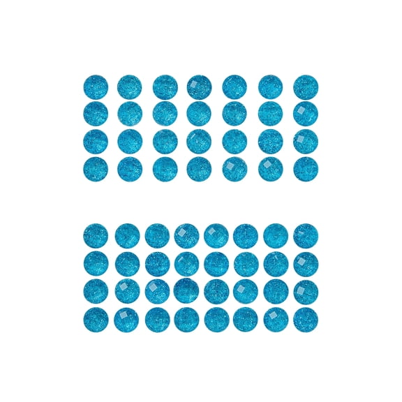 Hello Hobby Accessories Button Gems, Blue
