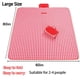 thumbnail image 3 of Manta de pícnic LRUUIDDE, 203 x 152 cm, impermeable, plegable, roja, 3 of 7
