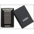 thumbnail image 4 of Zippo Lighter - Personalized Customize Message Engrave on Slim Size Windproof Lighter (Black Ice #20492), 4 of 7