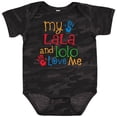 thumbnail image 3 of Inktastic Lala Lolo Loves Me Grandchild Boys or Girls Baby Bodysuit, 3 of 5
