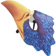 thumbnail image 5 of Cubierta de cara de Halloween, nariz larga, pico de pájaro, cubierta de boca de media cara, accesorios de disfraces de Halloween para fiesta de disfraces (azul), 5 of 5