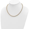 thumbnail image 2 of 14K Yellow Gold Polished D/C Fancy Link Necklace (18 X 5) Made In Peru sf2809-18, 2 of 5