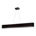 thumbnail image 1 of Dainolite Aubrey 1-Light 30W Moderne Pendentif en Tissu en Noir Mat/argent, 1 of 2