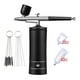 thumbnail image 3 of Nano Fog Mist Sprayer Mini Air Compressor Kit Air-Brush Paint Spray Gun Airbrush For Nail Art Tattoo Craft Cake, 3 of 5
