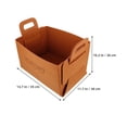 thumbnail image 2 of Phenofice 1Set Trunk Organizers for Suv with Rectangular Shape for Car Back Seat Organizer 13.76X11.79X10.22In, 2 of 8