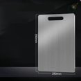 thumbnail image 1 of Titanium Cutting Board Double-Sided Titanium Chopping Boards Kitchen Camping For Cutting Meats, Fruits And Vegetables, 1 of 4