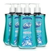 (Pack of 4) Dial Antibacterial Liquid Hand Soap, Spring Water, 9.375 Ounce