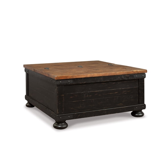 Signature Design by Ashley Casual Valebeck Coffee Table with Lift Top Black/Brown