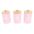 thumbnail image 1 of 3PCS Canister Sets for Kitchen Counter, Storage Canister Multifunctional Storage Jar with Lid for Tea Coffee Sugar, Kitchen Canister Set Food Container Organizer, 1 of 7