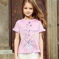 thumbnail image 2 of Cm-Kid Toddler Girls Short-sleeve Shirts Summer Cotton Tee Tops 4T, 2 of 7