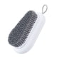 thumbnail image 1 of Cepillo de fregar, cepillos de limpieza de zapatos de tela de lavandería para el hogar con diseño antideslizante, cepillo de limpieza duradero de calidad(Blanco)(1 pieza), 1 of 5