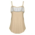 thumbnail image 5 of Weikingp Camisole Tops For Women Built In Bra Sleeveless Tops For Women Casual Tops For Women Crop Tank Tops For Women Cooling Shirts For Women Beige L, 5 of 7