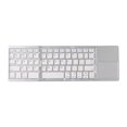 thumbnail image 1 of Teclado inalámbrico plegable Teclado pequeño y ligero para tableta universal, 1 of 6