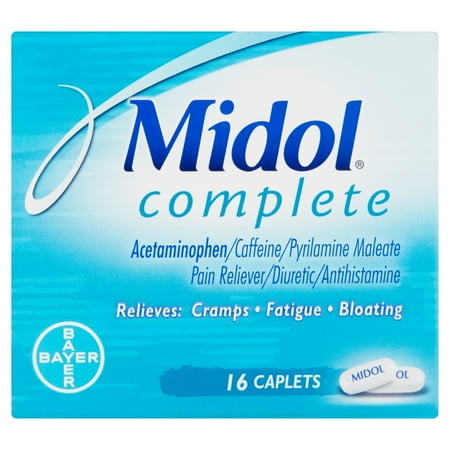 Midol Maximum Strength Menstrual Relief, 16 ct