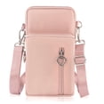 thumbnail image 1 of JANKS Bolso bandolera pequeño para mujer - Mini monederos para teléfono con correa cruzada y billetera - Bolso de nailon para brazo, 1 of 5
