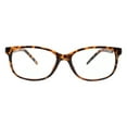 thumbnail image 2 of Womens Bifocal Reading Glasses Magnified Reader Clear Lens Tortoise +3.00, 2 of 4