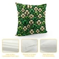 thumbnail image 4 of COMIO St Patricks Day Pillow Covers, Lucky Green Shamrock Throw Pillows Seasonal Spring Decor Square Pillowcase Clover Farmhouse Outdoor Cushion Case Decorations for Home Party, 4 of 5