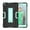 Black/Mint, variant on Dteck Shockproof Case For Samsung Galaxy Tab A 8.0 2019 Model SM-T290 T295, Heavy Duty Rugged Hybrid Case High Impact Full Body Kickstand Protective Cover (no built-in screen protector), Black + Mint