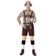 thumbnail image 1 of Ropa tradicional del festival de la cerveza Hombres adultos Ropa de cerveza alemana Estampado de ciervos Gran tartán Caqui Mono general XL JAMW Sencillez, 1 of 5