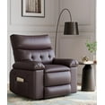 thumbnail image 1 of 27" Oversized Massage Recliner Chair with Vibrating & Heating, PU Leather, 1 of 7