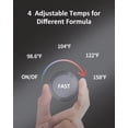 thumbnail image 4 of Calentador de biberones HEYVALUE Water Warmer con luz nocturna, 4 of 9