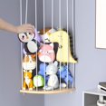 thumbnail image 4 of 2X Zoológico de Animales de Peluche de Esquina, Almacenamiento Grande de Animales de Peluche, Organizador Vertical de Almacenamiento de Juguetes, 4 of 4