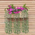 thumbnail image 6 of JASGARDE Hanging Fake Eucalyptus Leaves, Artificial Decor Faux Potted Eucalyptus Plants for Boho Bathroom Home Office Desk Wall Shelf Bookcase Accessories Decor Indoor, 1Pcs, 6 of 6