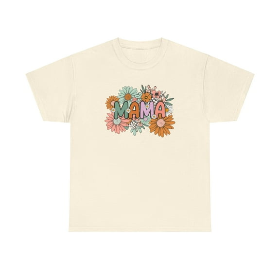 The Flowers to the MAMA Lover for mom Mother's day Unisex Cotton Tee