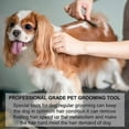 thumbnail image 2 of Professional Skinning Knife for Dogs, Skinning Knife Tool for Dogs Hand Skinning Knife for Border Terriers Pet Grooming Tool Ergonomic Wooden Handle (, 2 of 5