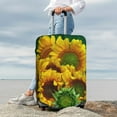 thumbnail image 4 of Wukai Sunflowers in Bucket Elastic Luggage Cover: Personalized Protection for Your Suitcase - Fits 19~29-inch, Washable & Durable Travel Companion-X-Large, 4 of 8