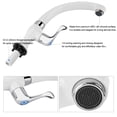 thumbnail image 4 of ABS Plastic Single Cold Faucet Water Tap Kitchen Sink Bathroom Basin Accessories G1/2(Tail), 4 of 5