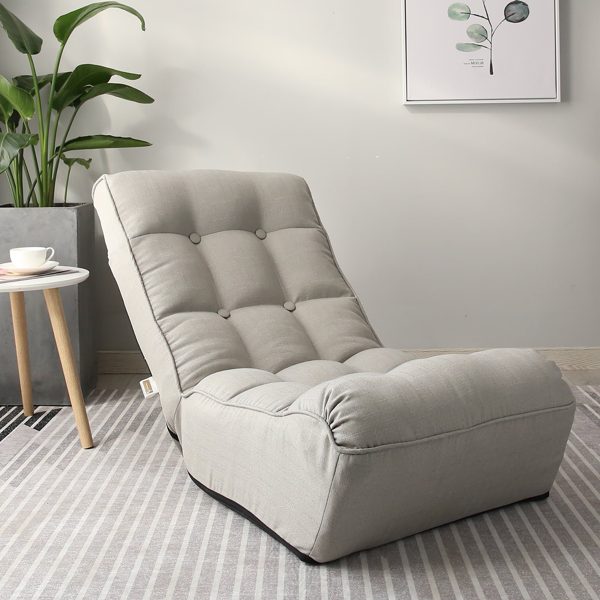 Details about   Micozy Casual Single Sofa With Adjustable Backrest Swivel and Removable Legs 