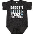 thumbnail image 3 of Inktastic Daddy's Little Tax Deduction Blue Hearts Boys or Girls Baby Bodysuit, 3 of 5