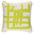 thumbnail image 1 of Surya Bristle Down Fill 20" Square Pillow in Green, 1 of 3
