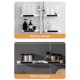 thumbnail image 4 of Wosthever Estante giratorio para baño, fácil de instalar y ahorra espacio para baños pequeños Almacenamiento y organización del hogar, 4 of 6