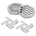 thumbnail image 4 of CIMAXIC Stainless Steel Meat Cutting Plate Disc for Home Use Easy to Clean and Install 4pcs,2.28"X2.05"X0.12", 4 of 5