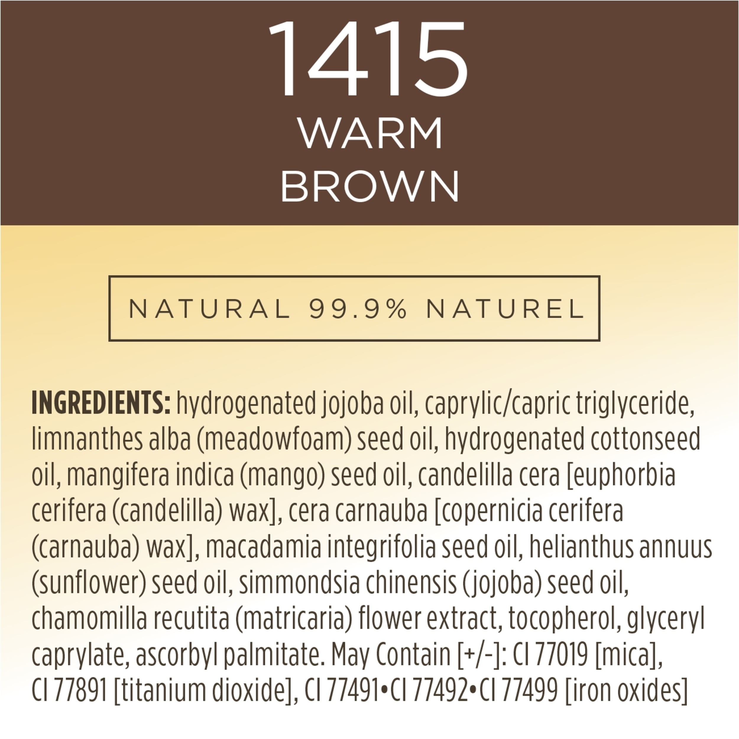 Burt's Bees Nourishing Eyeliner, Warm Brown - 0.04 Ounce