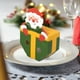 thumbnail image 4 of Cajas de regalo de Navidad Recipientes plegables de papel multicolor para caramelos | Envases huegos visibles para tratamiento de ventanas | Detalle para la fiesta de Navidad | Pack de 10 | 12x9x4cm, 4 of 6