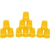 Quick Stack Cups - Speed Training Sports Stacking Cups - Set of 12 By Trademark Innovations (Yellow)