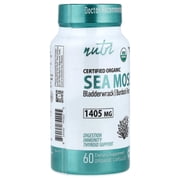Nutri Organic Sea Moss, 60 Organic Capsules