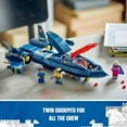 thumbnail image 6 of LEGO Marvel X-Men X-Jet Toy Plane Model Building Kit, Disney Plus Inspired X-Men Building Toy for Kids with 4 Marvel Minifigures, Gift for Marvel Fans, Boys and Girls Ages 8 and Up, 76281, 6 of 9