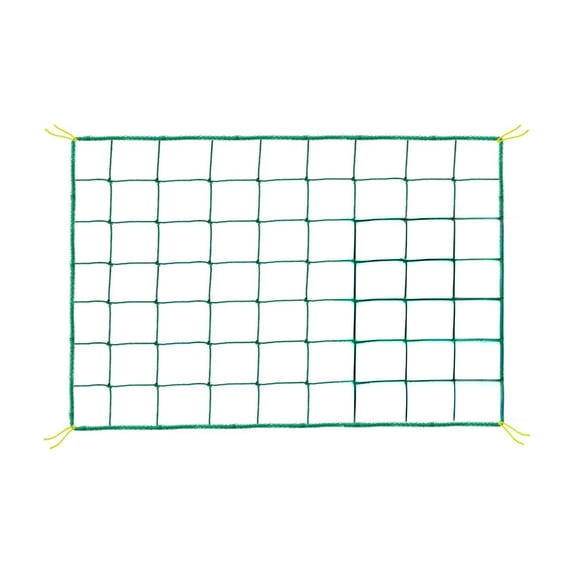 Garden Mesh Netting For Plants Polyester Climbing Net Square Lattice Support 10 in x 10 in White Heavy Duty