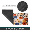 thumbnail image 6 of Pioneer Flower Floral Print Pattern Kitchen Rugs Sets Of 2,Anti Fatigue Kitchen Mat Rugs Non Slip Washable,Decorative Kitchen Floor Mats for Kitchen,Sink,Laundry,17"x30"+17"x47", 6 of 7