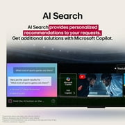 تلفزيون LG 55 بوصة UA77 Series LED AI 4K UHD Smart webOS (2025)