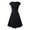 Black, variant on Bodycon Dress Basic Outdoor Home Short Sleeve Slim T Shirt Dress Tee Dress Swing Dress Plain Ruched V Neck Mini Dress Black L2